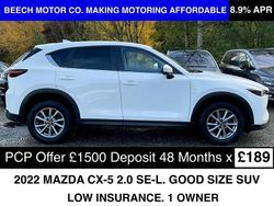 White Used 2022 Mazda CX-5 SUV | £15,490 (Super price)