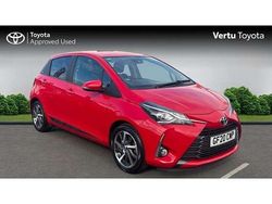Red Used 2020 Toyota Yaris Hatchback | £14,877 (Fair price)