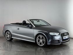 Grey Used 2017 Audi A3 Cabriolet S-Line Cabriolet | £15,550 (Fair price)
