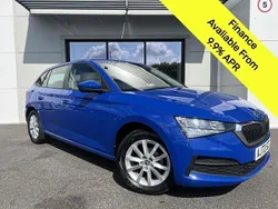 Blue Used 2022 Skoda Scala Hatchback | £10,995 (Fair price)