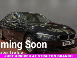 Black Used 2014 BMW 320 Efficient Dynamics Sedan | £6,995 (Fair price)