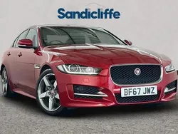 Red Used 2017 Jaguar XE R-Sport Sedan | £12,040 (Fair price)