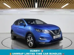 Blue Used 2020 Nissan Qashqai N-Connecta SUV | £9,099 (Good price)