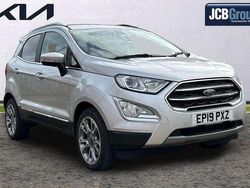 Silver Used 2019 Ford Ecosport Titanium SUV | £10,995 (Fair price)