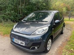 Grey Used 2012 Peugeot 107 Active Hatchback | £2,795 (Fair price)