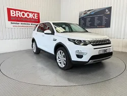 White Used 2016 Land Rover Discovery Sport HSE Luxury SUV | £16,490 (A bit pricey)
