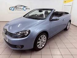 Blue Used 2012 VW Golf Cabriolet S Cabriolet | £4,995 (Fair price)