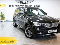 Black Used 2017 BMW X3 xLine SUV | £15,495 (Fair price)
