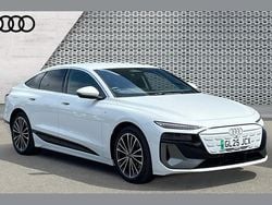 White Used 2025 Audi A6 e-tron S-Line Sedan | £52,490 (Fair price)