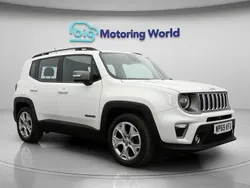 White Used 2019 Jeep Renegade Limited SUV | £11,700 (Fair price)