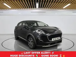Black Used 2022 Ford Puma Gen-E Titanium Hatchback | £13,049 (Good price)