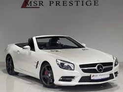 White Used 2014 Mercedes SL350 AMG Cabriolet | £18,450 (Fair price)