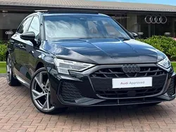 Black Used 2025 Audi A3 Black Edition Hatchback | £34,980