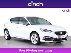 White Used 2021 Seat Leon FR Hatchback | £14,249 (Fair price)