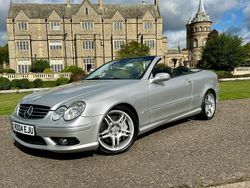 Silver Used 2004 Mercedes CLK55 AMG AMG Cabriolet | £12,995