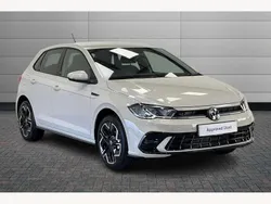 Urano grey New 2025 VW Polo R-line Hatchback | £22,990 (A bit pricey)