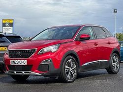 Red Used 2020 Peugeot 3008 Allure Hatchback | £13,490 (Fair price)