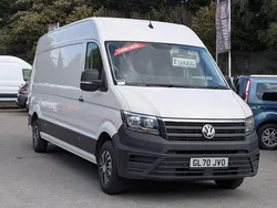 White Used 2020 VW Crafter Startline Van | £14,995 (Expensive)