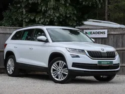 Moon white metallic Used 2017 Skoda Kodiaq SUV | £13,995 (Fair price)