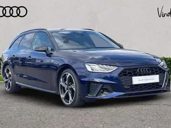 Blue Used 2022 Audi A4 Black Edition Estate | £26,258 (Fair price)
