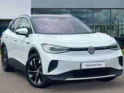 White Used 2021 VW ID.4 Pro Performance SUV | £24,535 (Expensive)