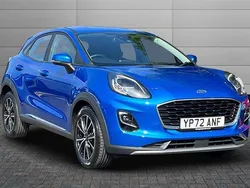 Desert island blue Used 2022 Ford Puma Titanium Hatchback | £18,250 (Good price)
