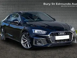 Black Used 2024 Audi A5 S-Line Coupe | £28,609 (Good price)