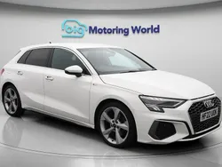 White Used 2022 Audi A3 Sportback S-Line Hatchback | £20,500 (Good price)