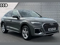 Grey Used 2024 Audi Q5 Sportback S-Line SUV | £39,988 (Good price)