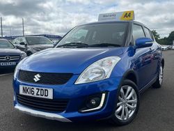 Blue Used 2016 Suzuki Swift SZ4 Hatchback | £5,499 (Fair price)