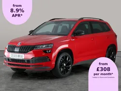 Red Used 2019 Skoda Karoq SportLine SUV | £20,648 (Fair price)