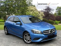 Blue Used 2013 Mercedes A200 Hatchback | £4,100 (Fair price)