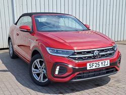Signature metallic kings red New 2025 VW T-Roc Cabriolet R-line Cabriolet | £34,498 (Good price)