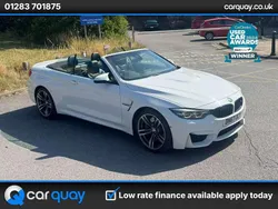 White Used 2017 BMW M4 Cabriolet Performance Cabriolet | £22,495