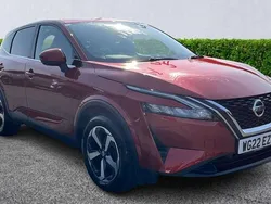 Red Used 2022 Nissan Qashqai N-Connecta SUV | £16,399 (Fair price)