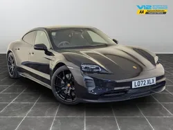Black Used 2022 Porsche Taycan Sedan | £58,995 (Super price)