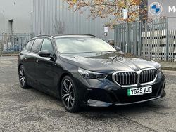 Black Used 2025 BMW i5 M Sport Estate | £50,491 (Fair price)