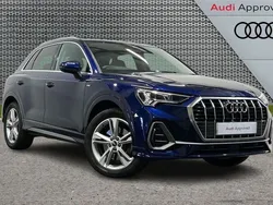 Blue Used 2022 Audi Q3 S-Line SUV | £30,800 (Fair price)