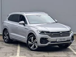 Silver Used 2019 VW Touareg R-line SUV | £26,495 (Good price)