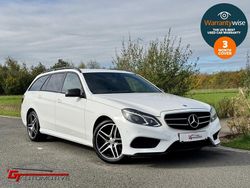 White Used 2014 Mercedes E220 AMG Estate | £9,450 (Fair price)