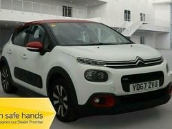 White Used 2017 Citroën C3 Feel Hatchback | £5,495 (Fair price)