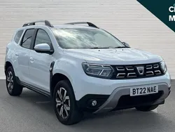 White Used 2022 Dacia Duster Prestige SUV | £14,003 (Fair price)