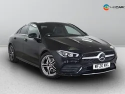Black Used 2020 Mercedes CLA200 AMG line Coupe | £20,530 (Good price)