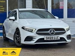 White Used 2019 Mercedes A180 AMG line Hatchback | £15,650 (Fair price)