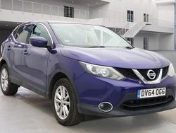 Blue Used 2014 Nissan Qashqai Acenta Premium SUV | £6,975 (Fair price)