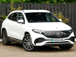 Polar white Used 2024 Mercedes EQA300 Executive SUV | £31,498 (A bit pricey)