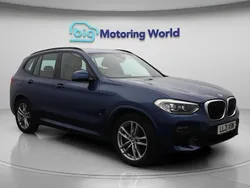 Blue Used 2021 BMW X3 M Sport SUV | £22,800 (Good price)