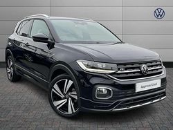 Black Used 2022 VW T-Cross R-line SUV | £21,161 (Fair price)