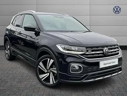 Black Used 2022 VW T-Cross R-line SUV | £21,161 (Fair price)