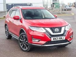 Red Used 2021 Nissan X-Trail Tekna SUV | £18,381 (Super price)